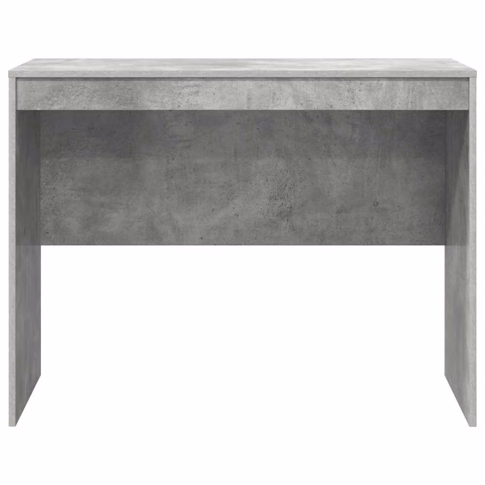 Berkfield Home Writing Desk in Grey MDF, W: 100 cm, D: 50 cm, H: 76 cm – 4
