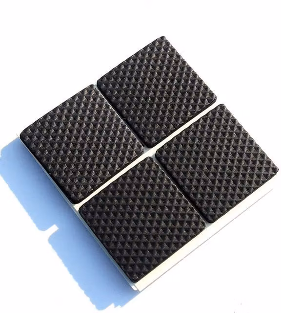 Neel Blue Black Square Furniture Foam Pads for Table and Chair Legs, 45 x 45 mm – 1