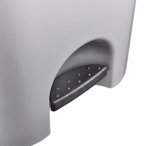 Keeeper Torge Silver Pedal Bin with 2 Waste Compartments and Removable Inner Buckets – 3