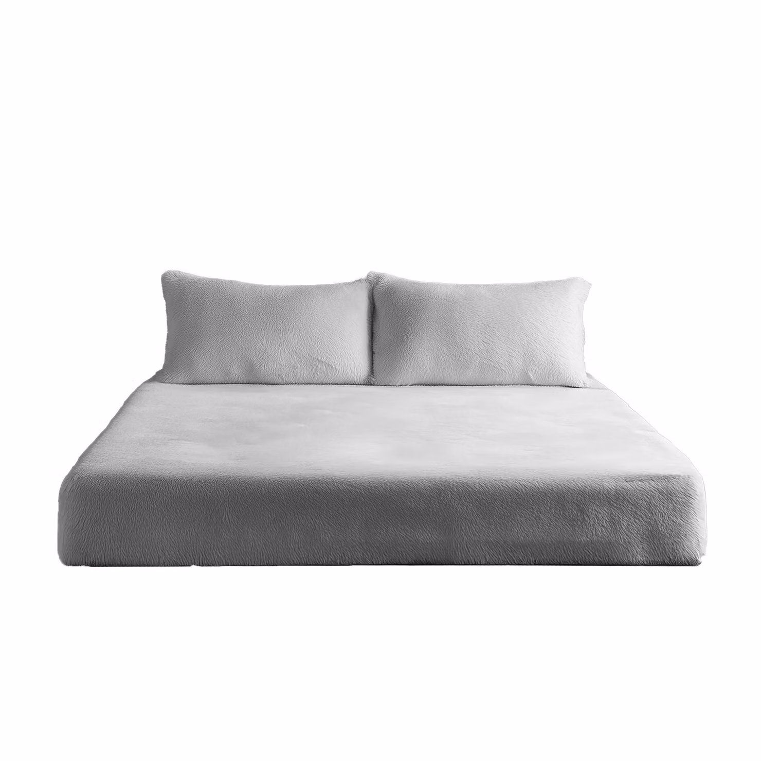 Snug City Home Sweet Home UK Teddy Fleece Extra Deep Fitted Sheet, White, King Size, W/D/H: 180 x 200 x 30 cm – 2