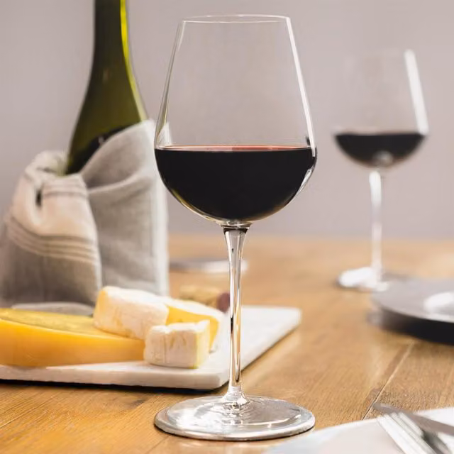 Bormioli Rocco Transparent Wine Glasses, Set of 6, 0.64 l