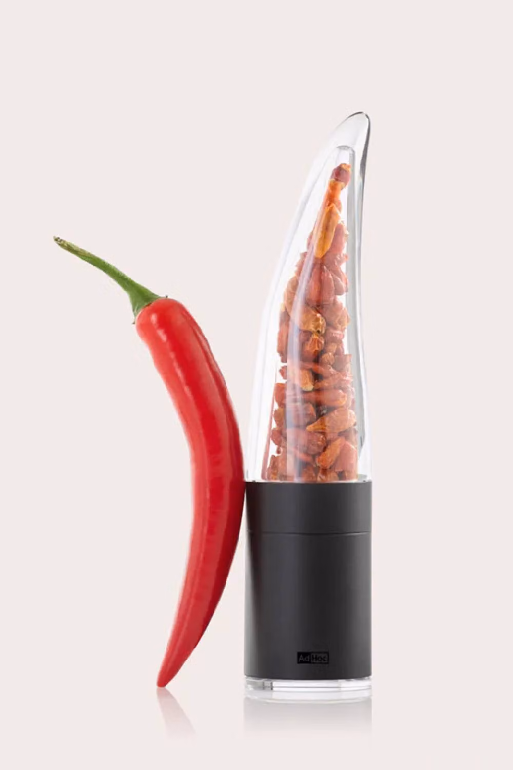 AdHoc Pepe Chilli Cutter in Black with Stainless Steel and Acrylic Slicer Technology – 2