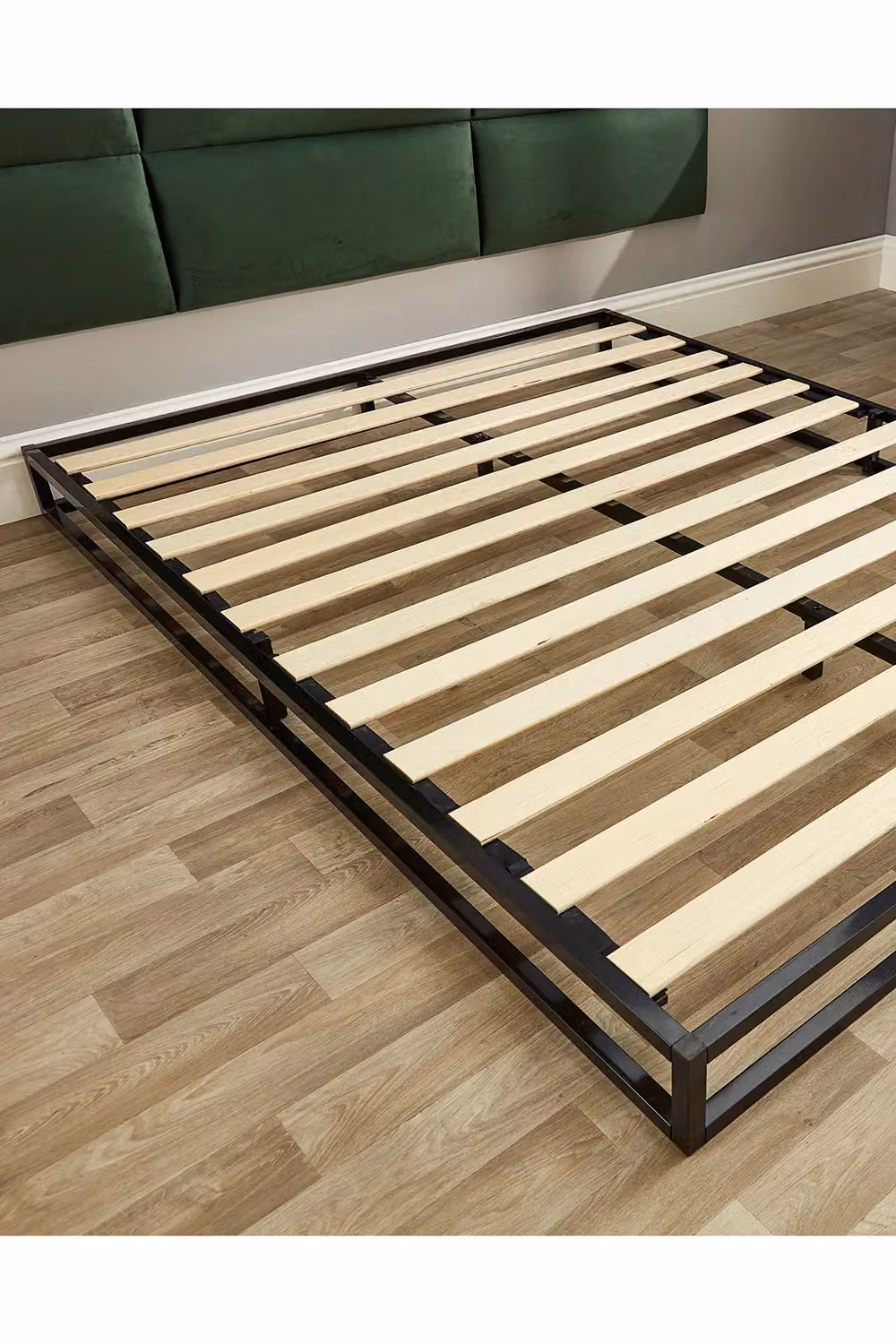 Aspire Loft Single Metal Bed Frame in Black, W/D/H: 90 x 200 cm – 3