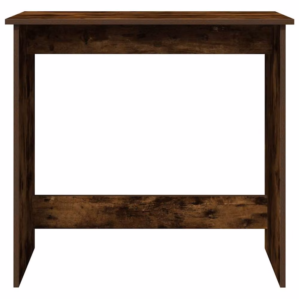 Berkfield Home Modern Writing Desk in Smoked Oak Brown, W/D/H: 80 x 40 x 75 cm – 4