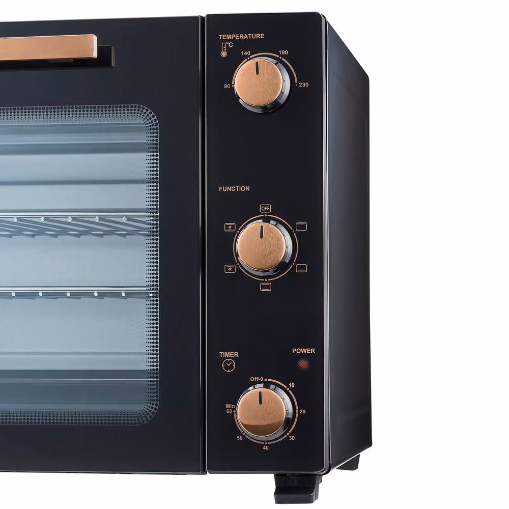 Cooks Professional 60L Mini Oven in Copper with Hot Air Function – 4