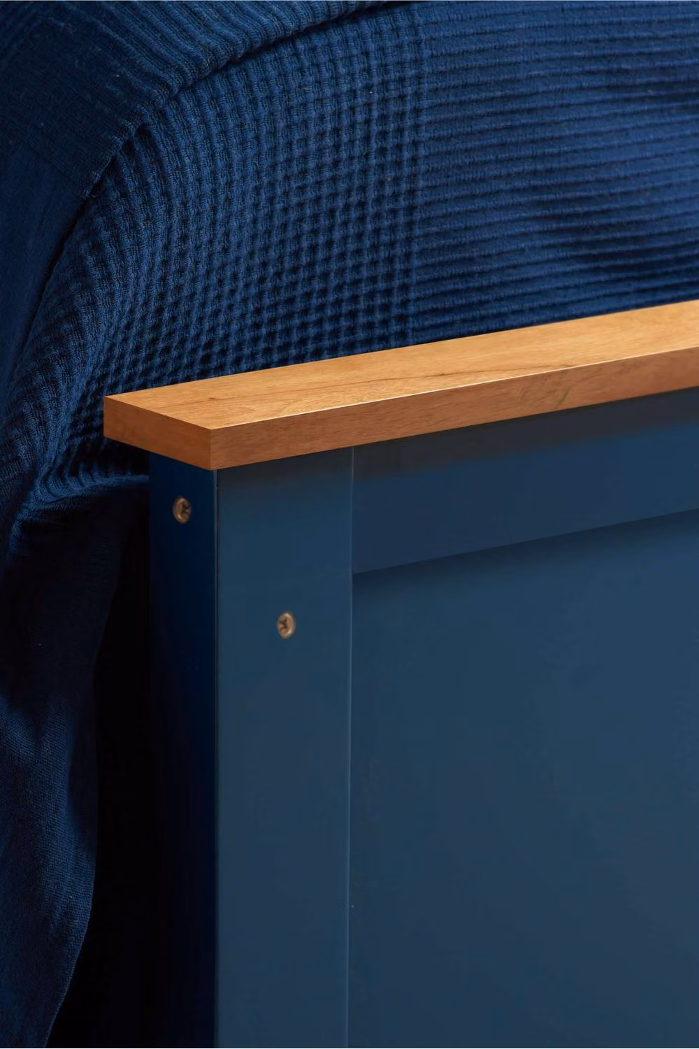 Birlea Phoenix Ottoman Storage Bed Frame in Blue, Double Size (W: 140 cm, L: 200 cm) – 5
