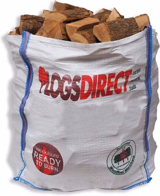 Warma Bulk Bag Hardwood Logs, Brown