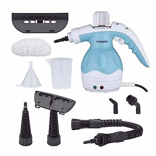 Vytronix HHG230 Handheld Steam Cleaner in Blue and White – 1