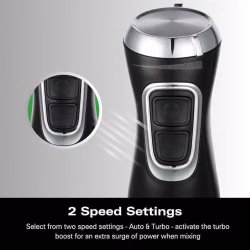 Hamilton Beach 4-in-1 Hand Blender Set with 4 Attachments, Black, HB5023-GS – 3