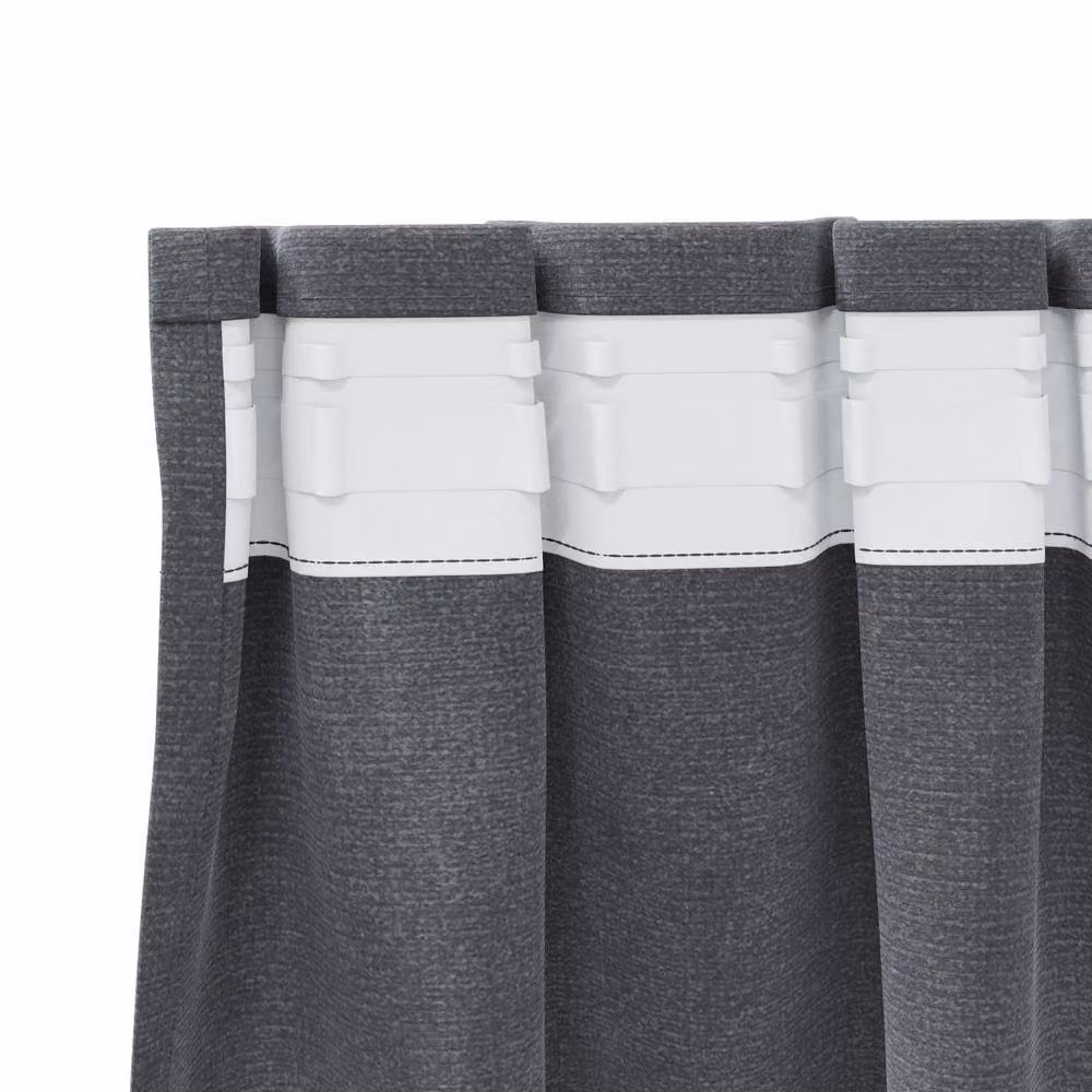 Berkfield Home Blackout Velvet Curtains, 2 Pack, Super Light Grey – 4