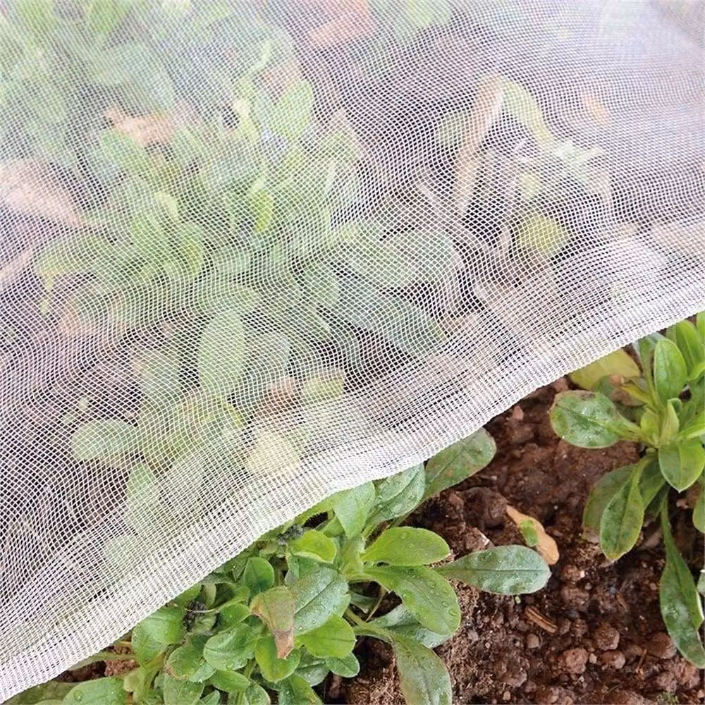 Nordara White Fine Mesh Garden Netting for Protecting Plants from Birds and Insects – 4