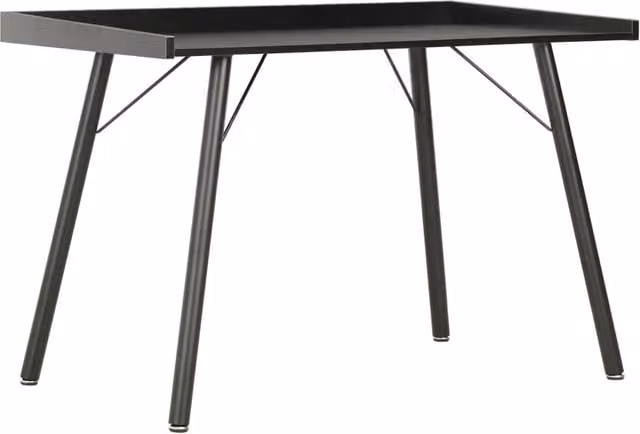 Berkfield Home Modern Black Corner Desk W/D/H: 90 x 50 x 79 cm – 1