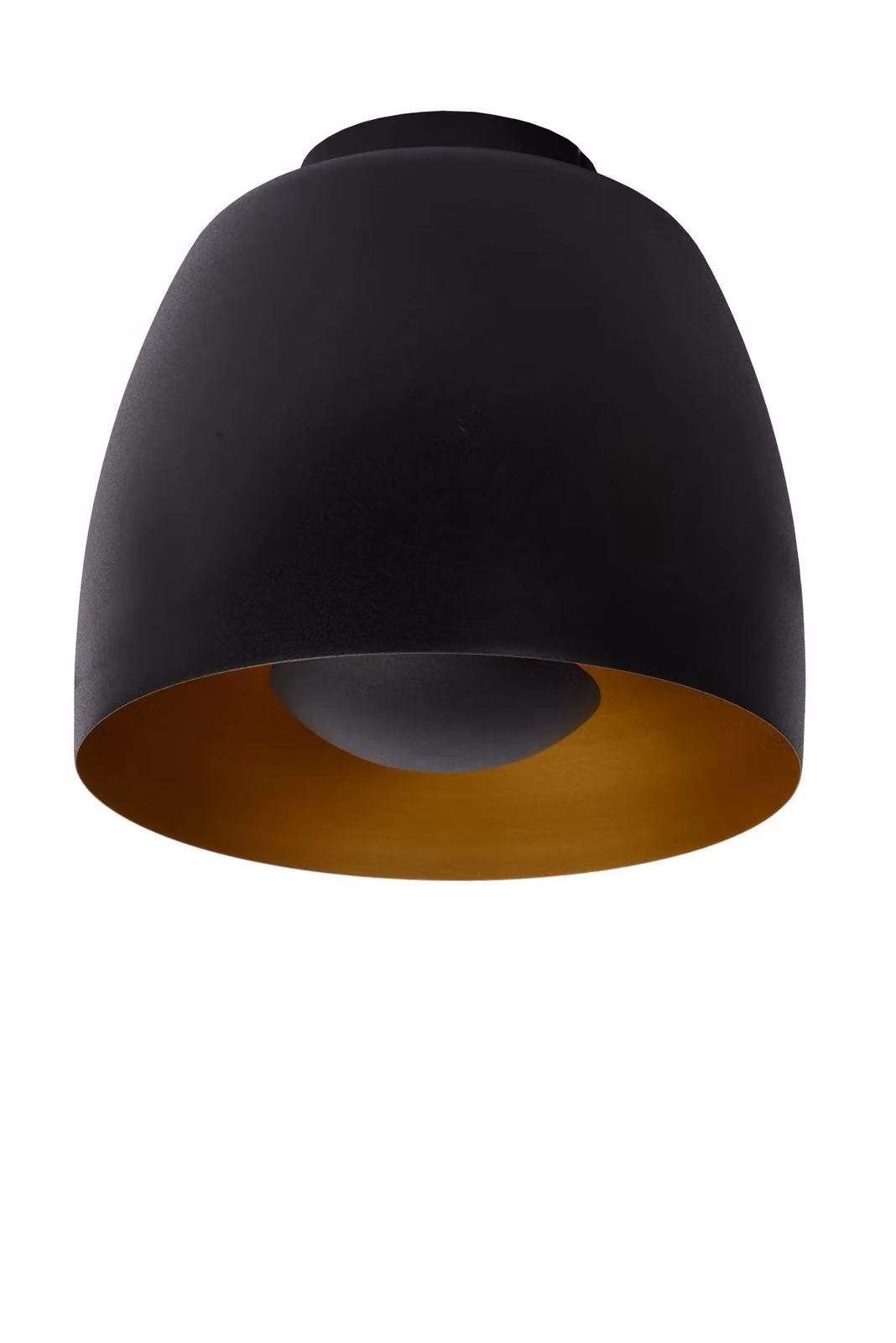 Lucide NOLAN Dimmable Classic Flush Ceiling Light in Black – 2