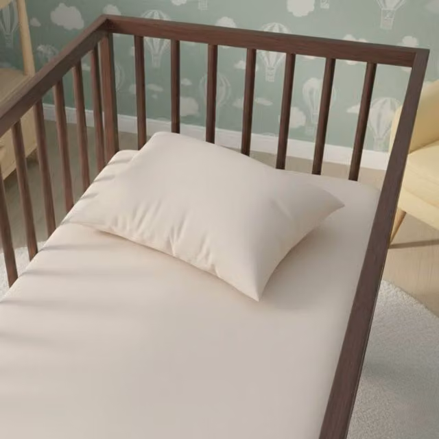 Snug City Flannelette Cot Bed Pillowcase Cover in Beige – 1