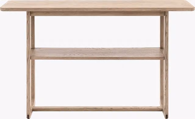 Perch & Parrow Whittle Smoked Oak Console Table