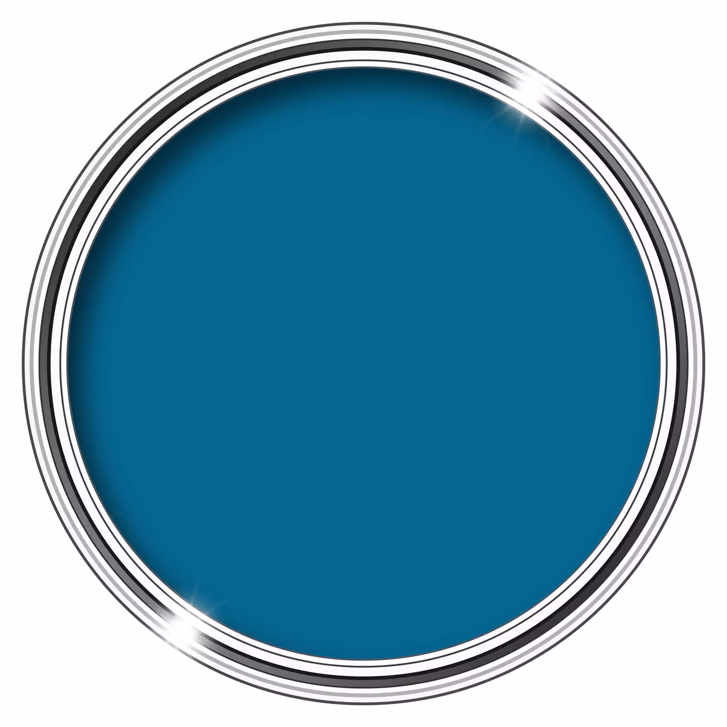HQC PAINTS Masonry Paint in Blue, 2.5 l – 3