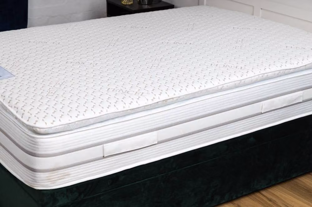 UK Bed Furniture Richmond Pillowtop 3000 Pocket Mattress in White, Small Double, W: 120 cm x D: 200 cm – 2