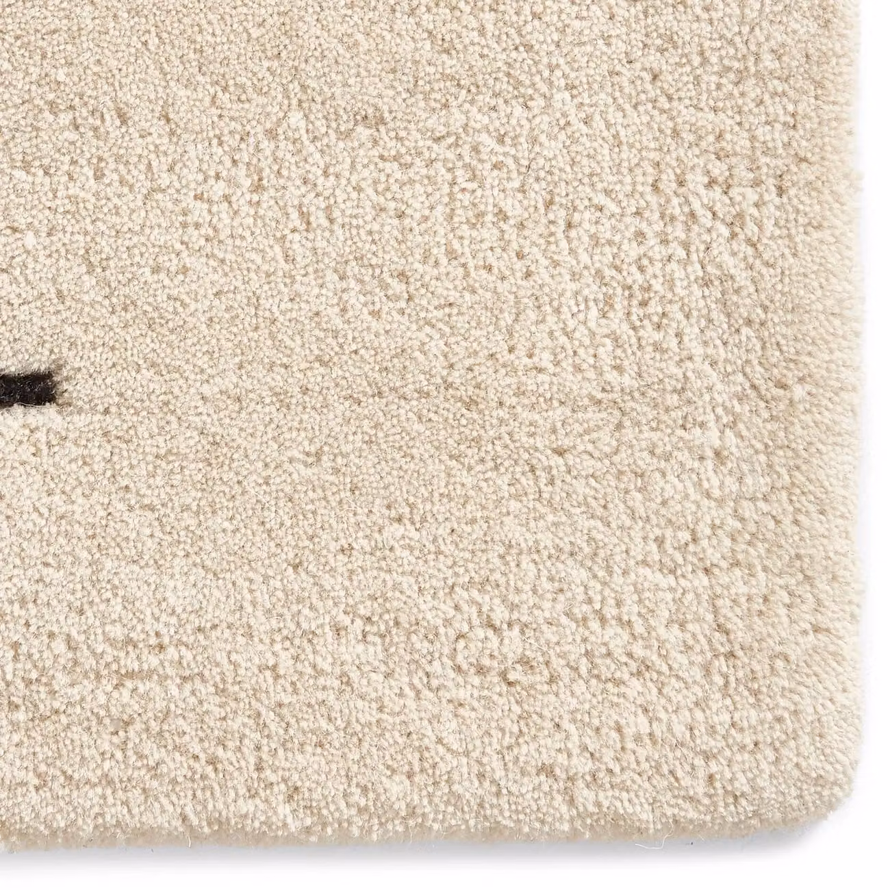 The Rug Shop UK Beige Geometric Handmade Polyester Easy Care Area Rug W: 150 cm, D: 230 cm – 3