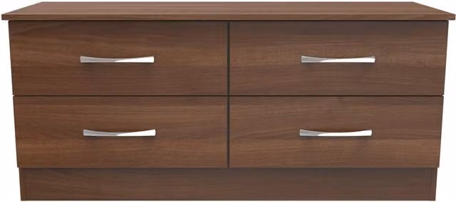 Avon Classic 4 Drawer Bed Box in Walnut Brown