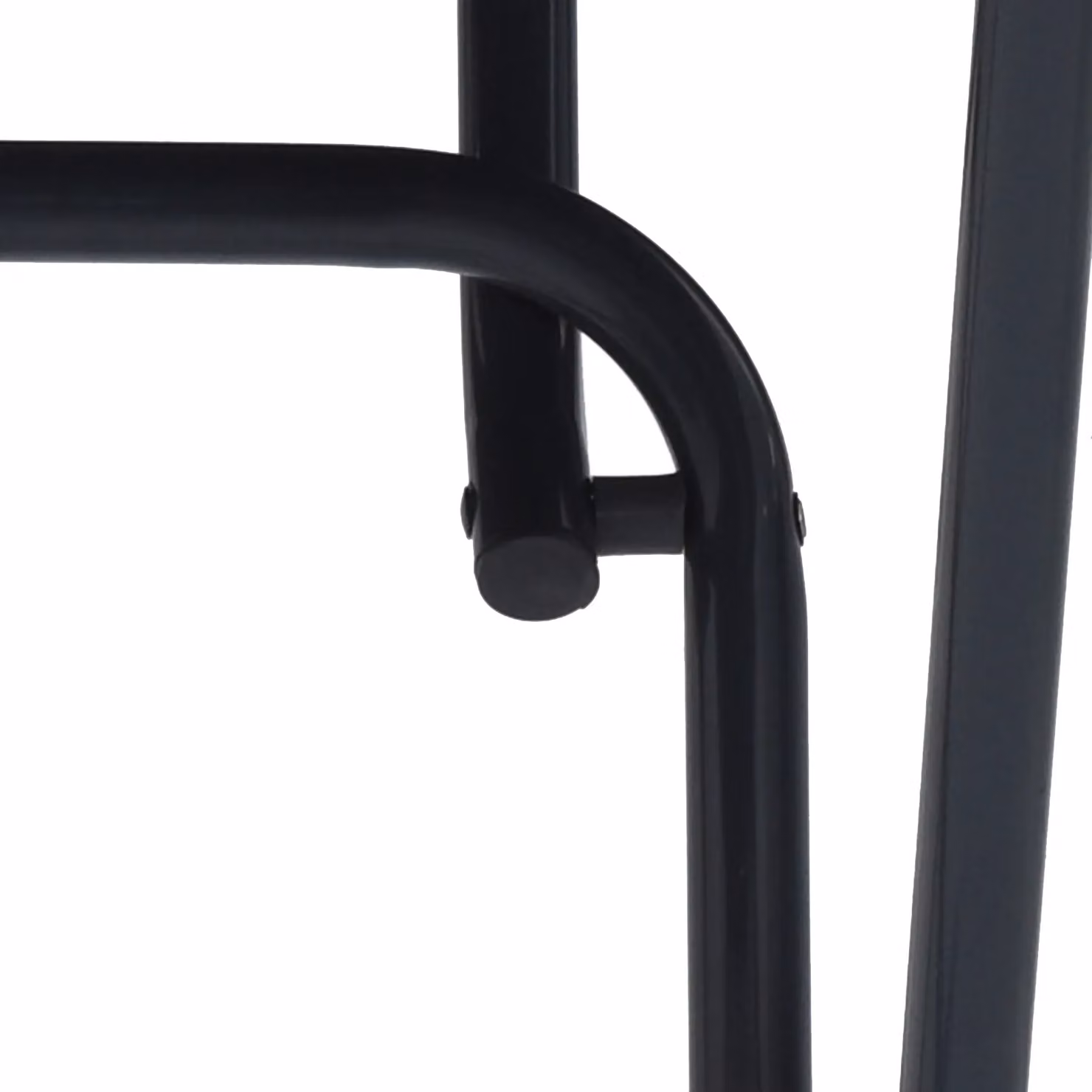 Berkfield Home Folding Garden Table in Anthracite Steel, W/D/H: 72 x 50 x 50 cm – 5