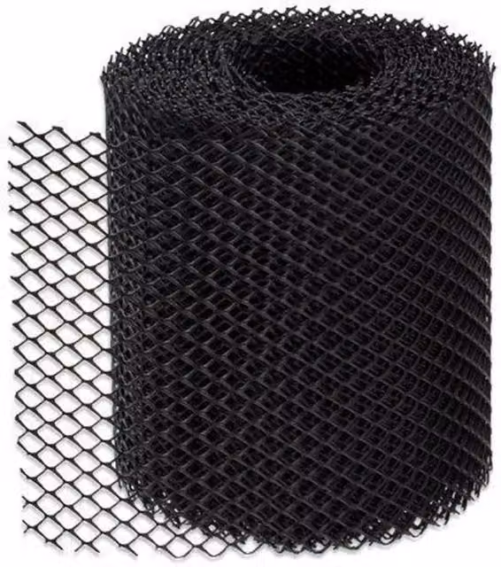 Garden Mile Roof Gutter Mesh in Black