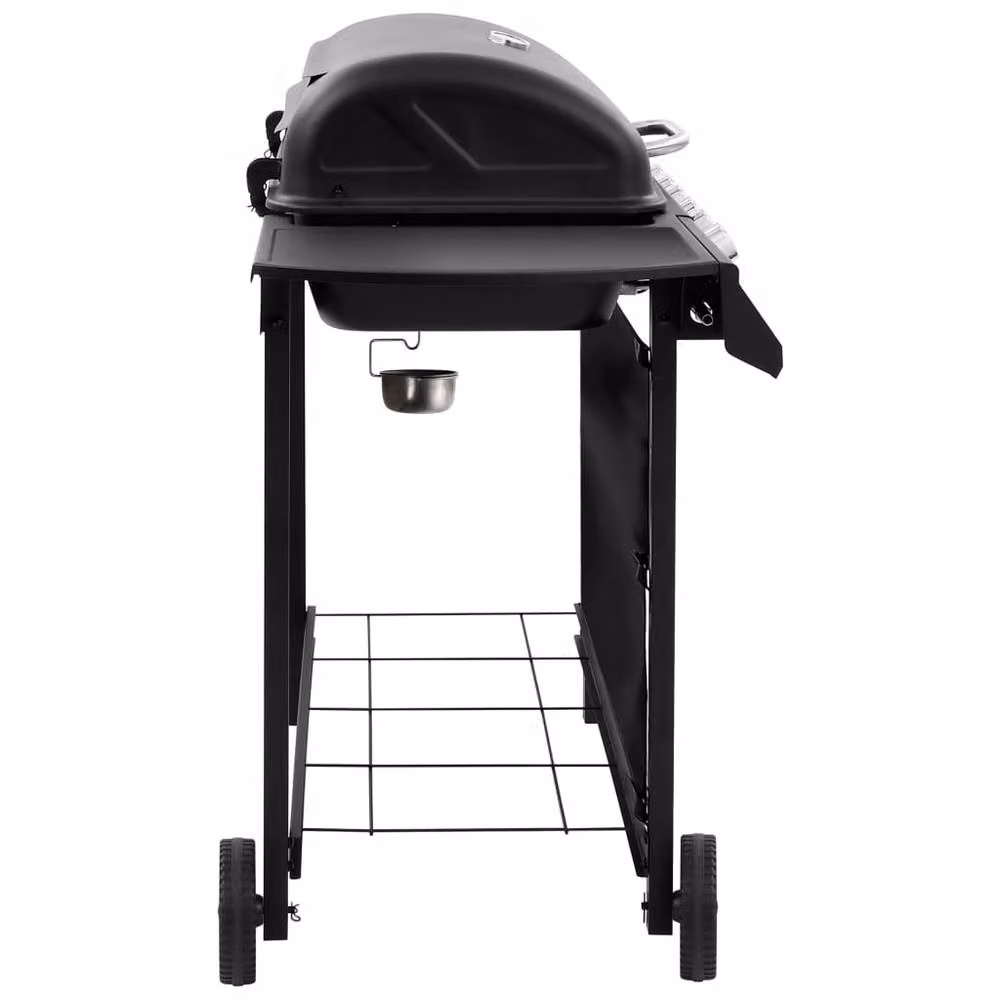 Berkfield Home 6 Burner Gas BBQ Grill in Black – 3