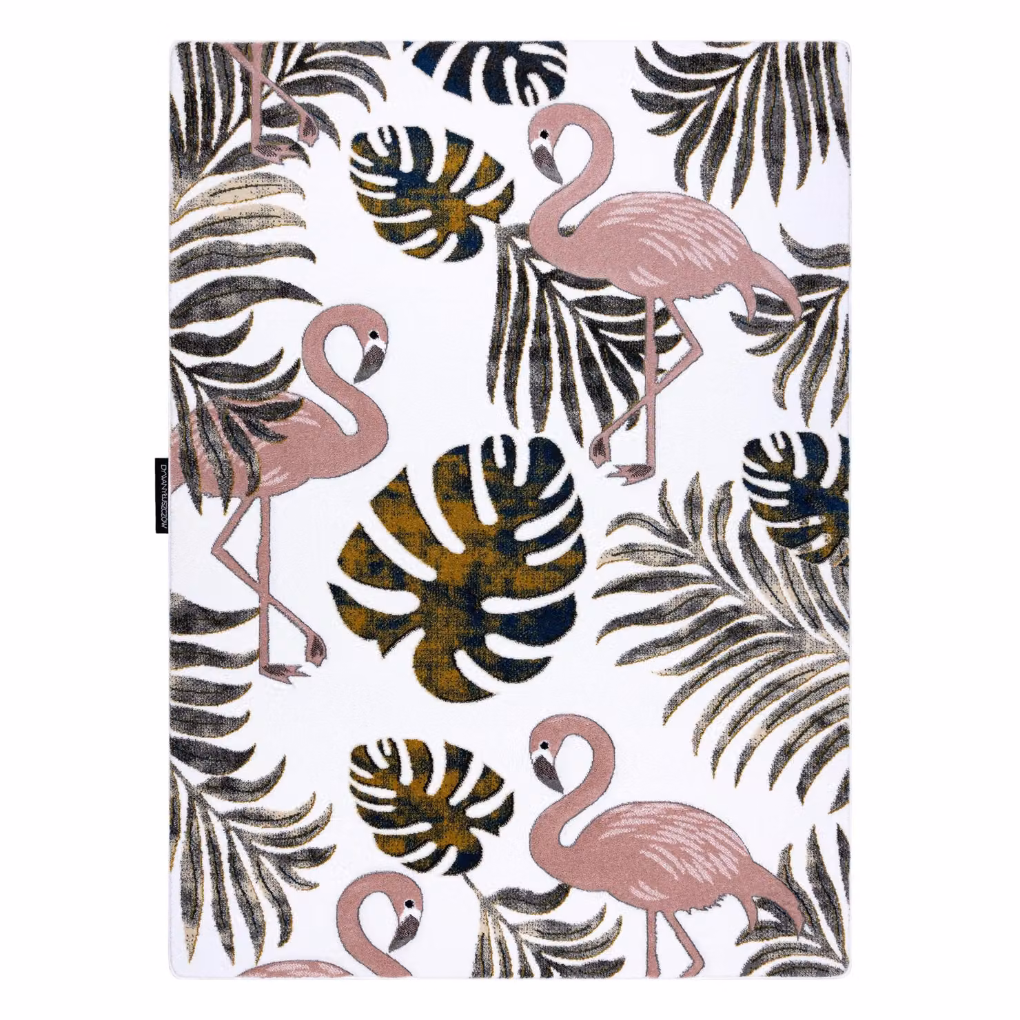 RugsX Petit Animal Pattern Rug in Yellow and Multicolour, W/D: 120 x 170 cm – 2