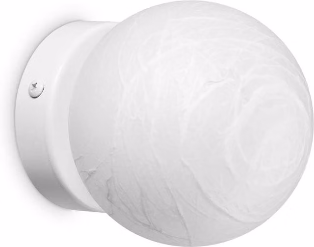 Ideal Lux Carta Wall Lamp in White