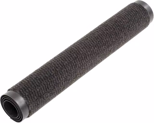 Berkfield Home Durable Dust Control Mat, Rectangular Tufted, Black, W: 90 cm, D: 150 cm