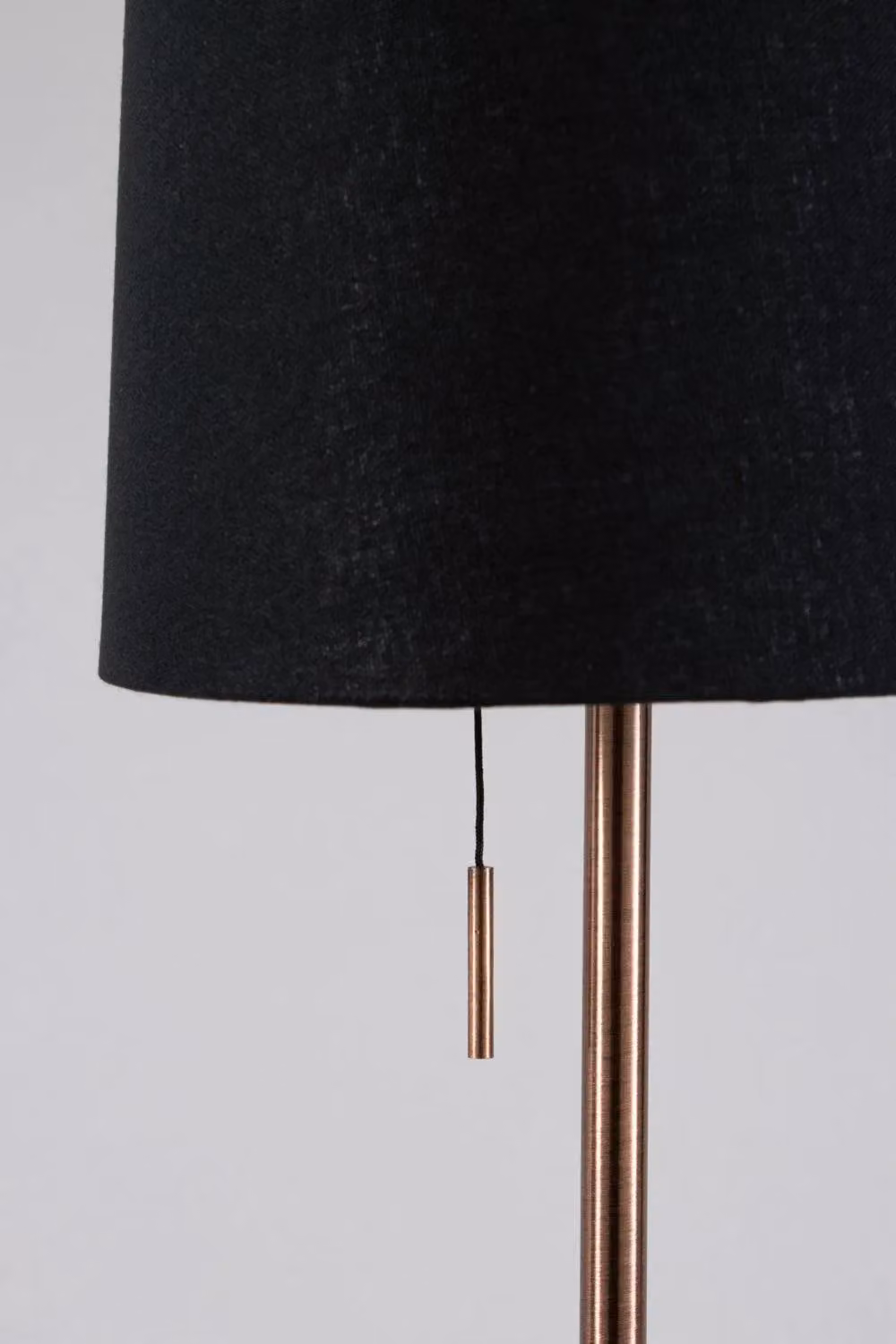 BHS Lighting Bryant Oval Table Lamp in Copper and Black – 2