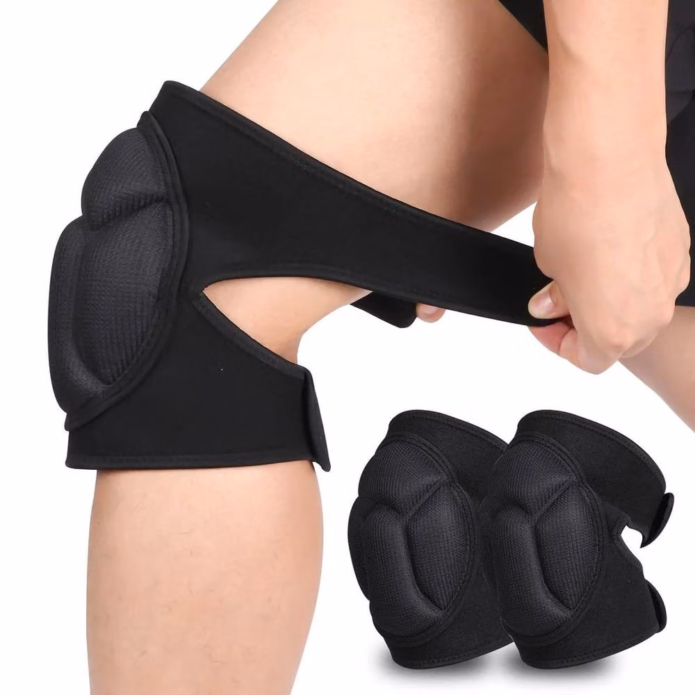 SPETLEK Professional Knee Pads Construction Comfort Leg Protectors, Black, Size 10 – 3