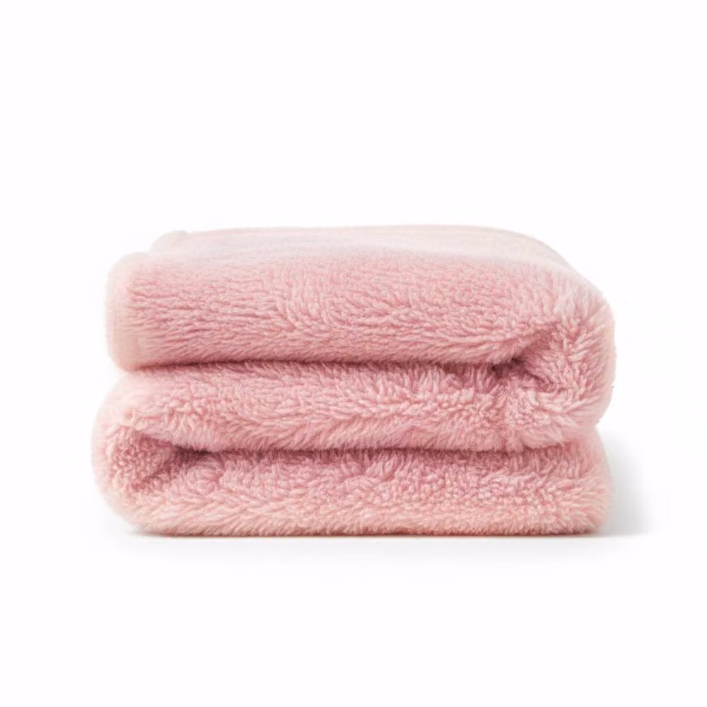 Snug City Extra Fluffy Pink Plush Throw Blanket, W x D: 150 x 200 cm – 2