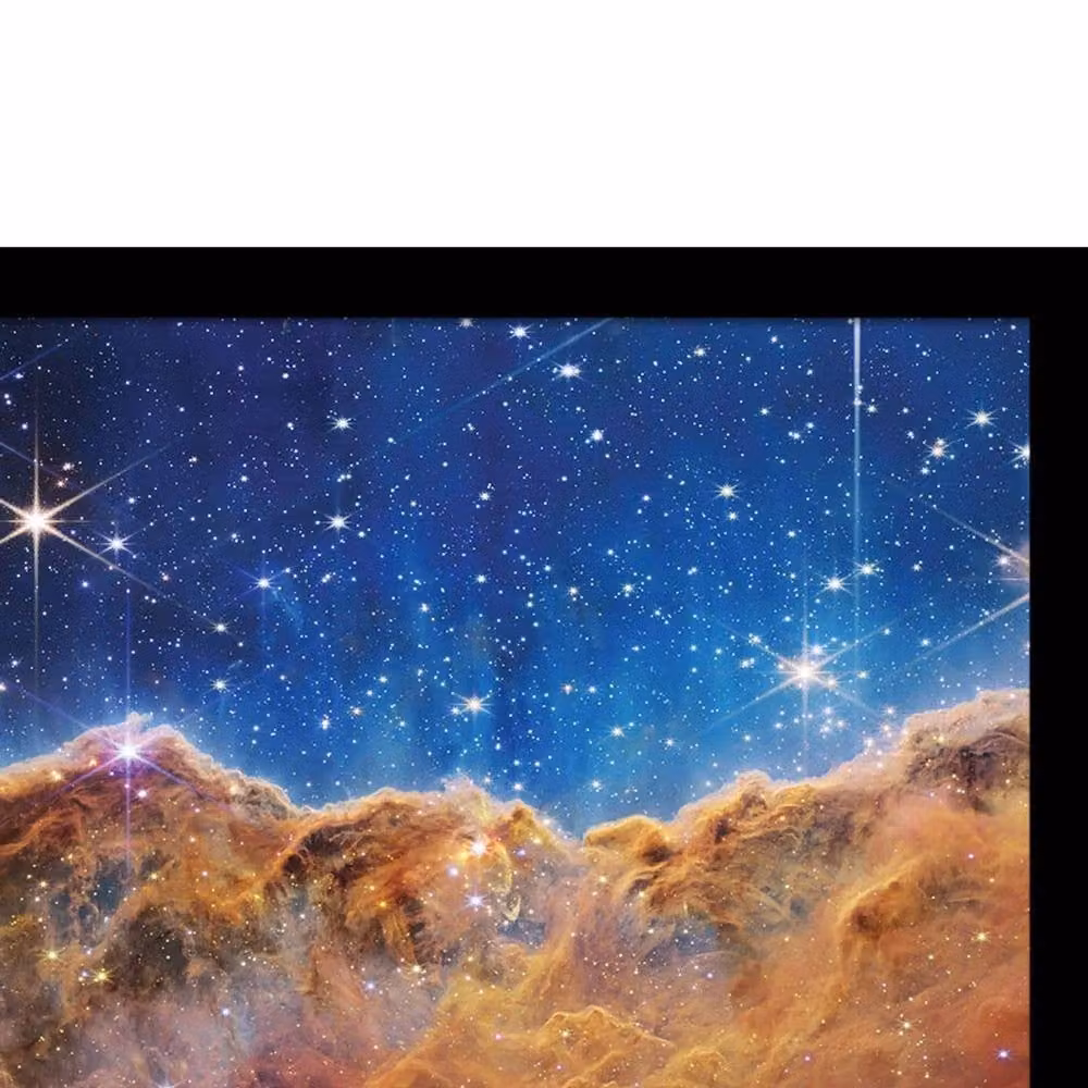NASA Carina Nebula Multicolour Framed Paper Poster – 2