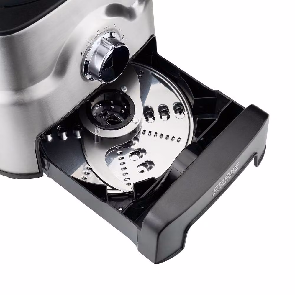 Cooks Professional 1000W Food Processor with 3.5L Bowl and 1.8L Blender Jug in Silver – 5