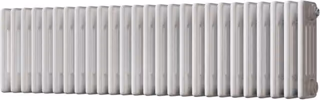 Alpha White 4 Column Steel Radiator