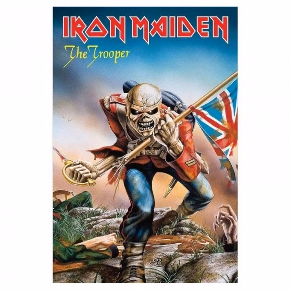 Iron Maiden The Trooper Maxi Multicolour Paper Poster – 2