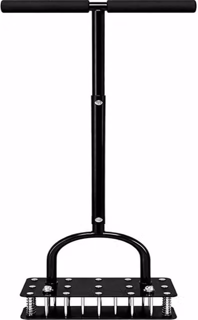 EONLION Manual Lawn Aerator Tool in Black – 1