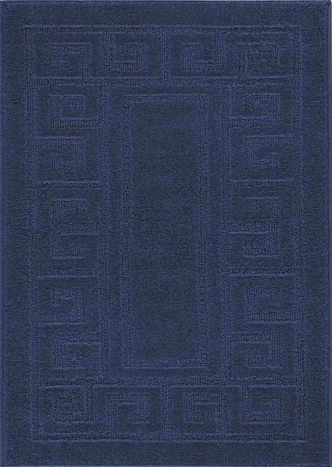 Desire Rugs Ivy Non-Slip Greek Key Design Doormat, Blue, W: 40 cm, D: 60 cm – 2