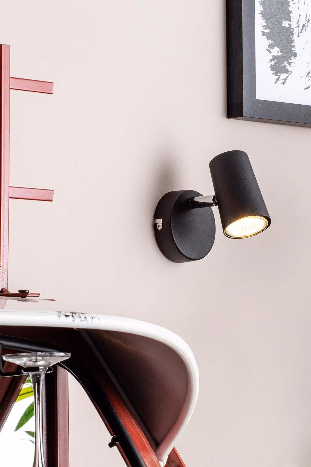 BHS Lighting Barley Adjustable Spotlight Ceiling Light in Black – 3
