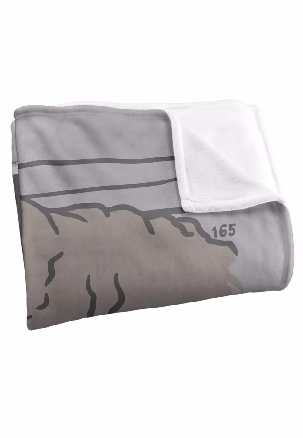 DC Comics Batman The Clayface Mugshot Blanket, White, W: 152 cm, D: 127 cm – 3