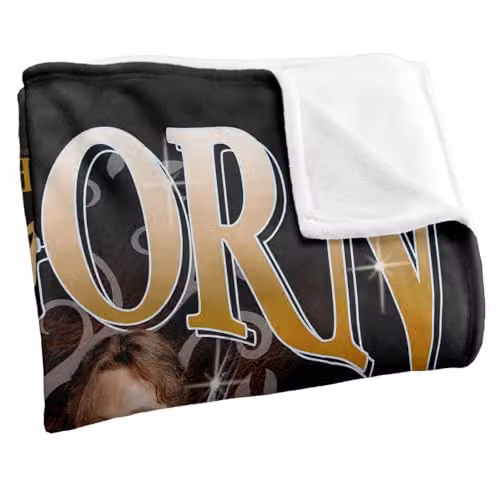Warner Bros. Lord Of The Rings Aragorn Bootleg Super Soft Silky Touch Fleece Throw Blanket, Multicolour, W: 152 cm, D: 127 cm – 2