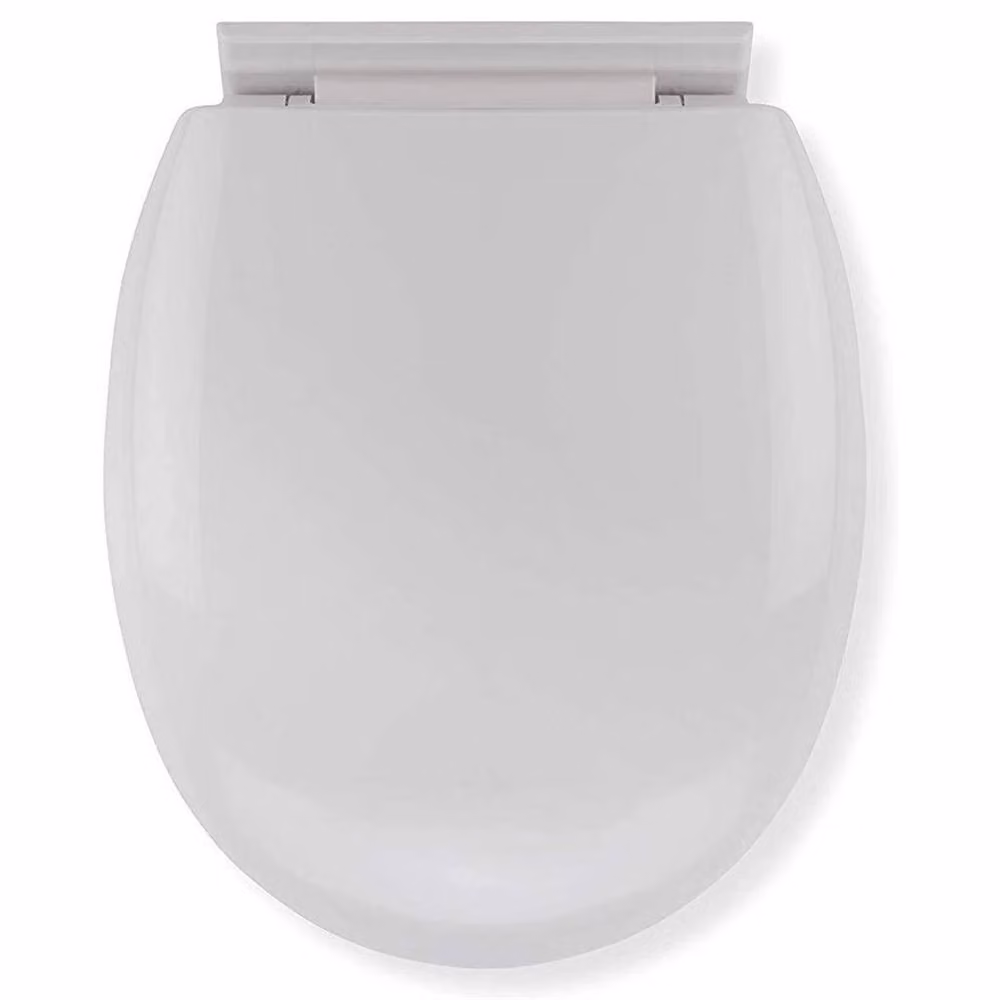 Croydex Nordara Anti-Bacterial Soft Close Toilet Seat with Quick Hinges in White – 2