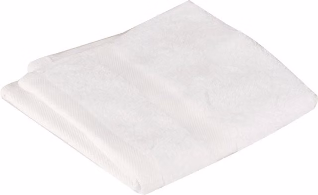 Divante Fluffy White Cotton Hand Towel