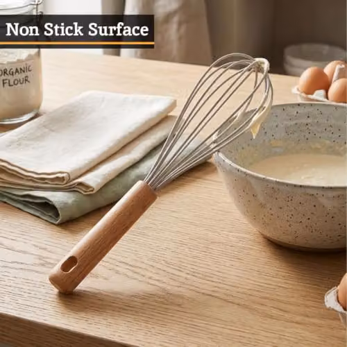 Premier Housewares Silicone Head Whisk in Grey – 4