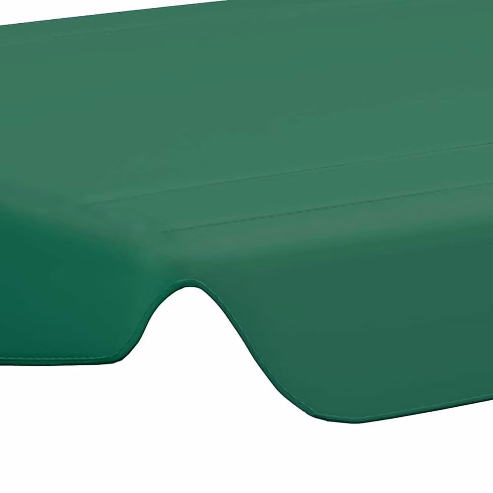 Berkfield Home Replacement PVC-Coated Garden Swing Canopy, Green, W: 150 cm, D: 105 cm, H: 70 cm – 3