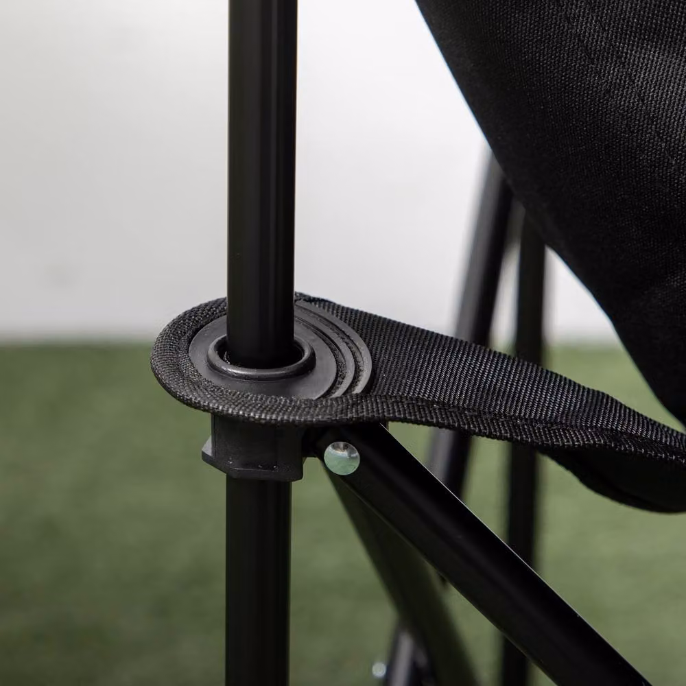 STILVORA Folding Camping Chair with Carry Bag in Black – 7
