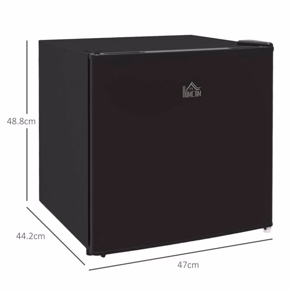 Rolipo 35L Black Mini Chest Freezer with Reversible Door – 3