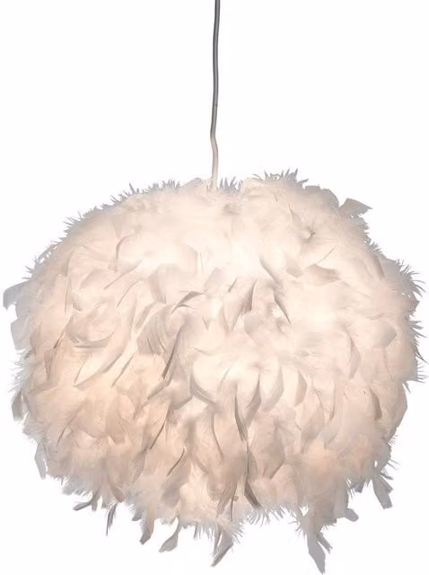 Netlighting Ducky White Metal Pendant Ceiling Light, Diameter: 30 cm, E27 – 1