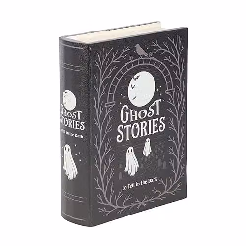 Something Different Wholesale Ghost Stories Book Shaped Storage Box, Black, W/D/H: 16.0 x 5.0 x 21.0 cm – 1