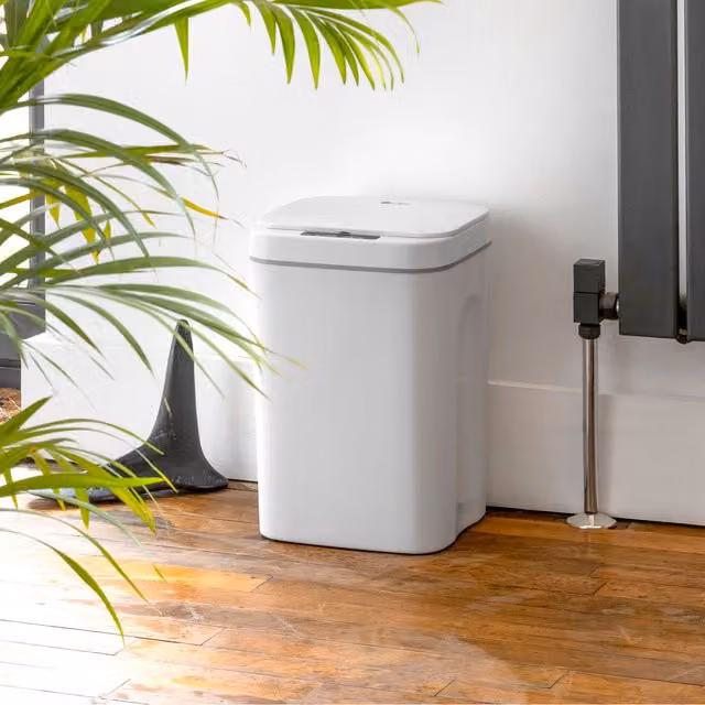 DIHL Smart Motion Sensor Waste Bin in White